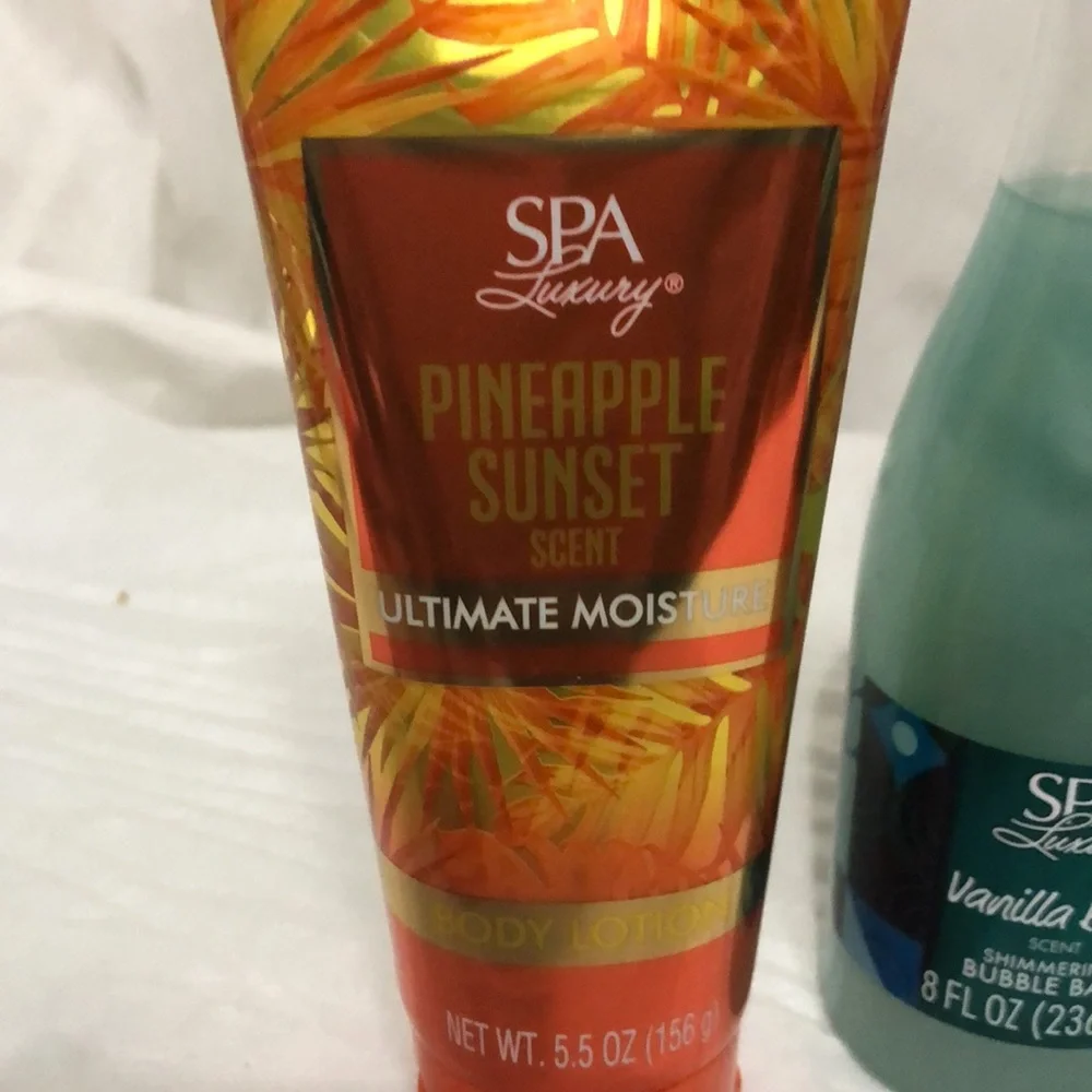 Spa Luxury bath and body bundle